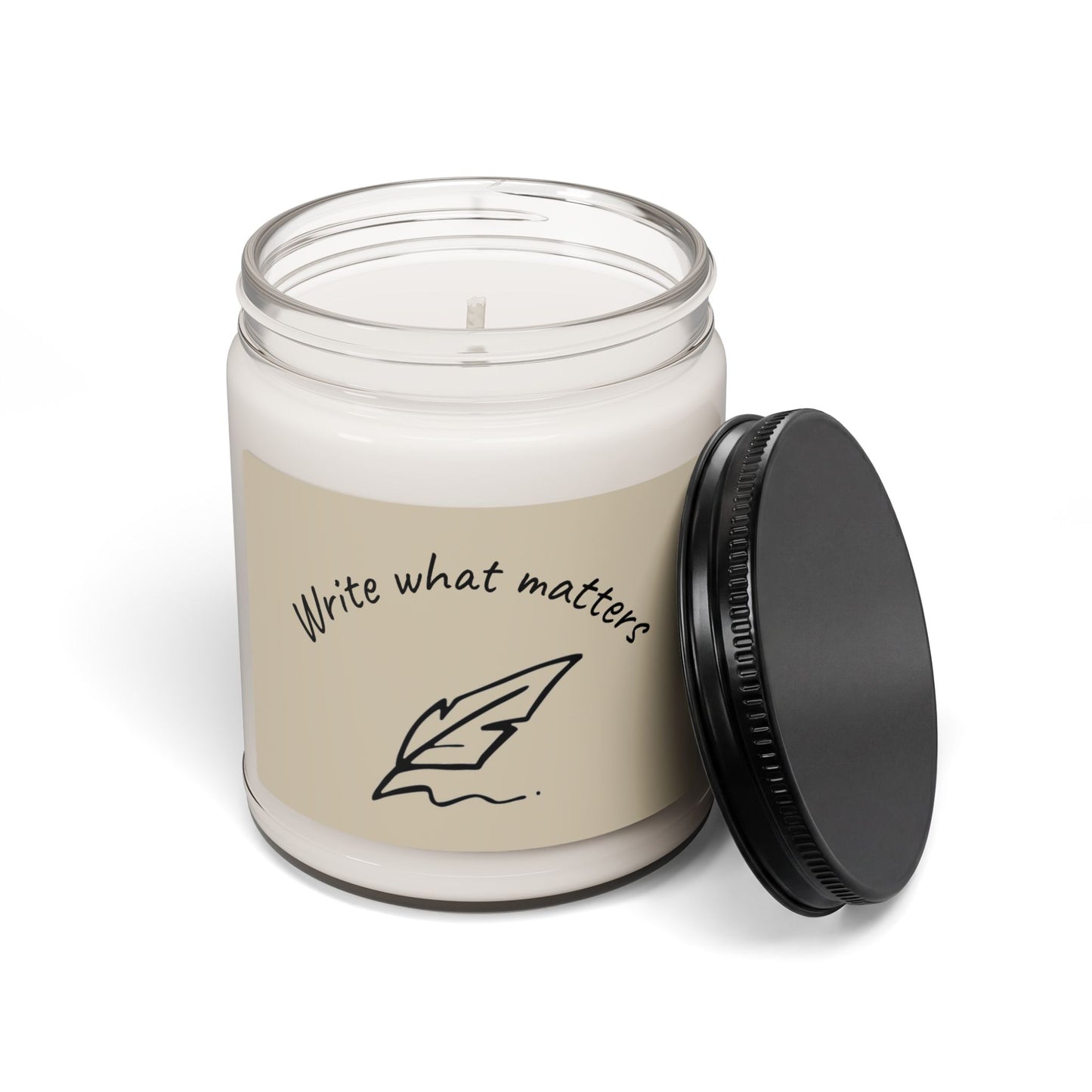 Write What Matters Soy Candle | 9oz Scented Jar Candle