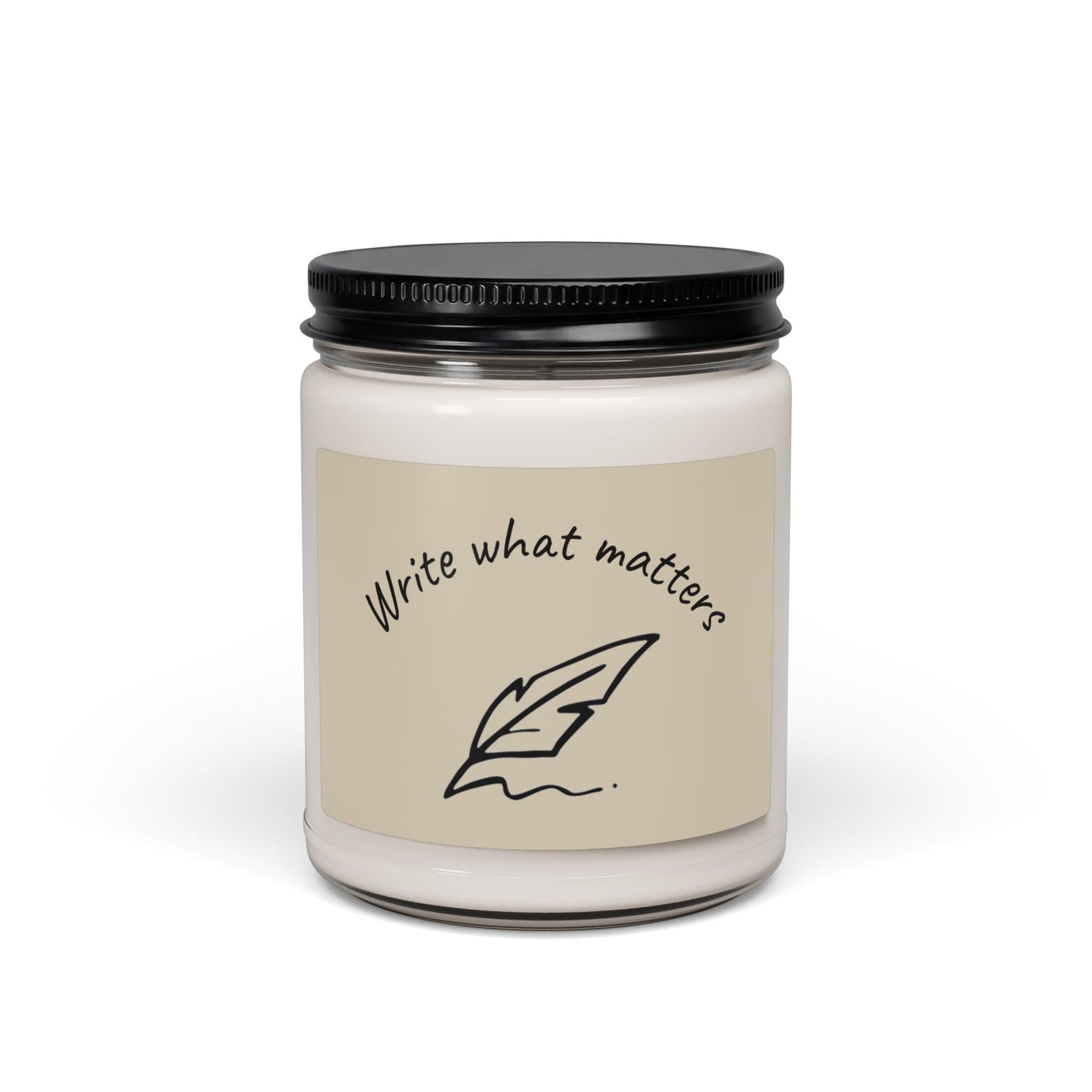 Write What Matters Soy Candle | 9oz Scented Jar Candle